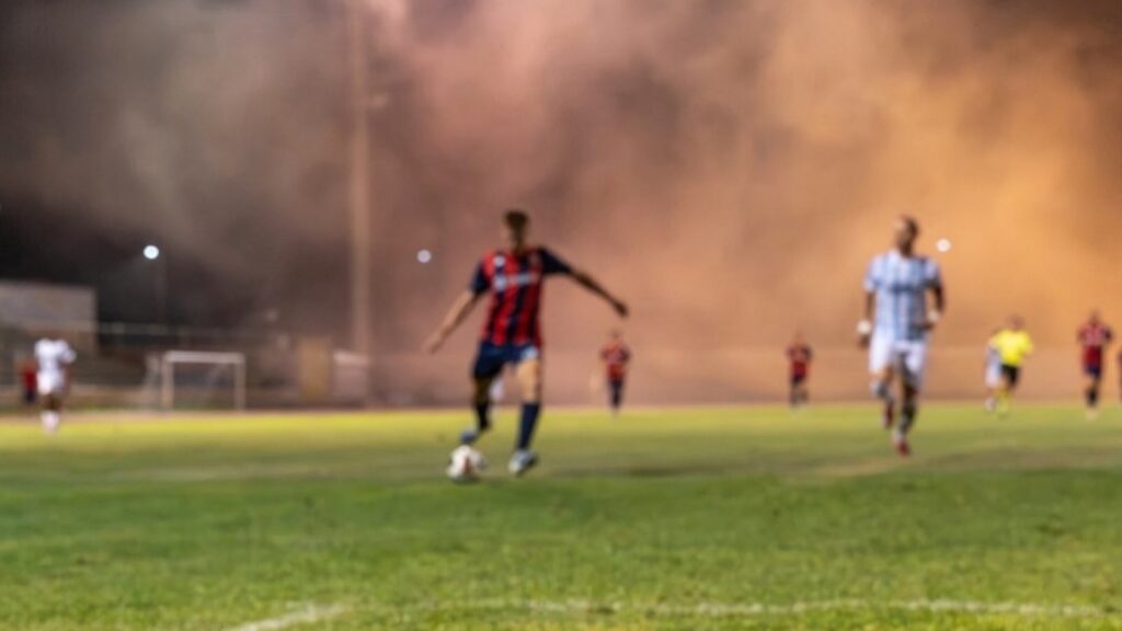 Francesco Persiani in azione con la maglia della Civitanovese