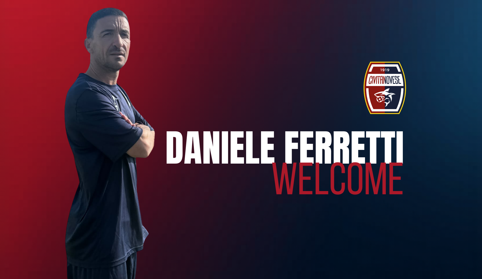 Welcome Daniele Ferretti alla Civitanovese Calcio 1919