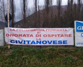 ACCOGLIENZA FIUMINATA PER LA CIVITANOVESE